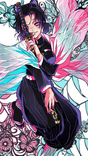 Shinobu Kocho from Kimetsu no Yaiba 4K