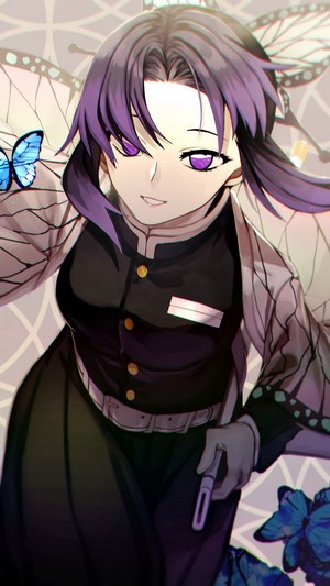 Shinobu Kocho from Kimetsu no Yaiba 4K