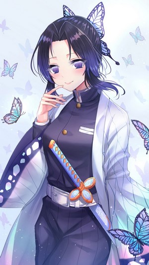 Shinobu Kocho from Kimetsu no Yaiba 4K