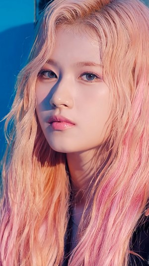 Sana, TWICE, Feel Special, Pink Hair, 4k