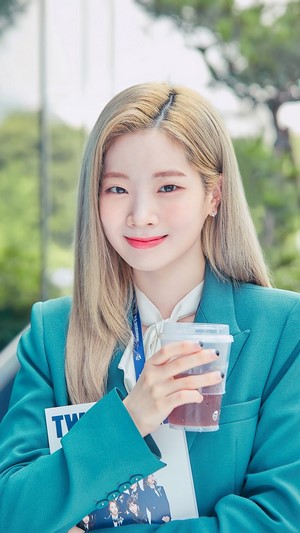 Dahyun, TWICE, Blonde, 4k