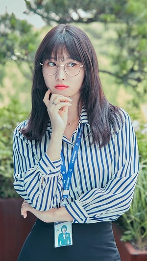 Momo, TWICE, Glasses, 4k