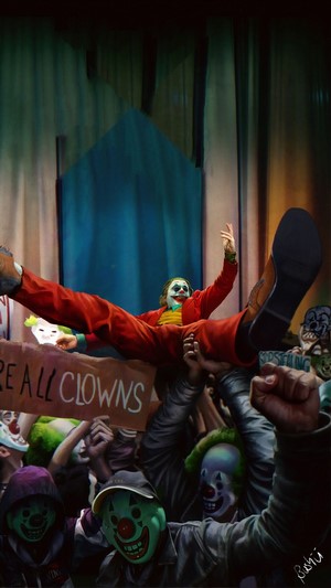 Joker, 2019, We Are All Clowns, Joaquin Phoenix, 4k