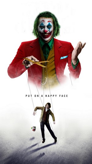 Joker as a puppet master controlling another Joker