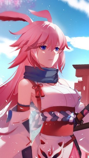 Yae Sakura from Honkai Impact 3rd 4K
