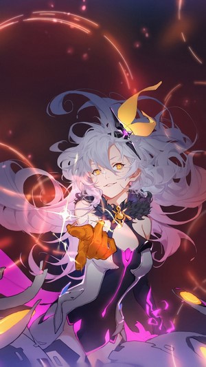Anime, Girl, White Hair, Kiana Kaslana, Honkai Impact 3rd, 4k