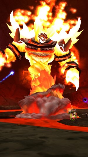 Fire Elemental from WoW Classic in 4K