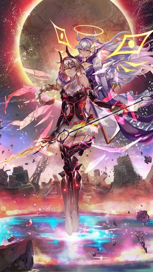 Kiana and Kallen from Honkai Impact 3rd 4K