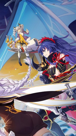 Anime girls in battle, Honkai Impact 3rd, 4K