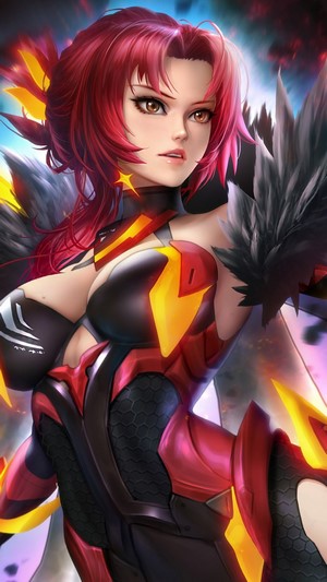 Murata Himeko from Honkai Impact 3rd 4K