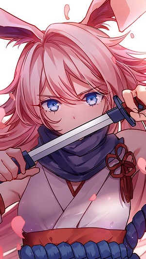 Yae Sakura from Honkai Impact 3rd with Katana