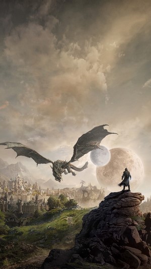 The Elder Scrolls Online Elsweyr, Dragon, Art HD
