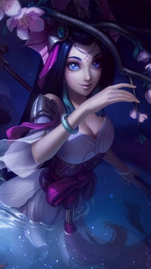 Nami from League of Legends Splendid Staff Splash Art 4K