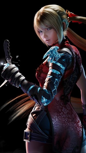 Female character from Gungrave G.O.R.E. 4K