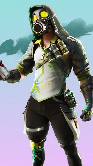 Toxic Tagger from Fortnite 4K