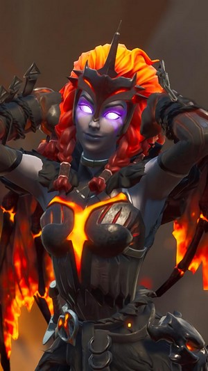 Molten Valkyrie from Fortnite 4K