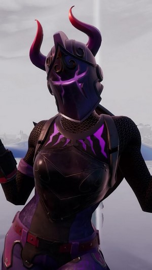 Dark Red Knight from Fortnite 4K