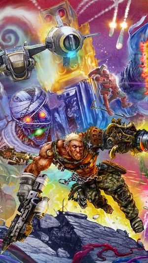 Contra: Rogue Corps Poster 4K