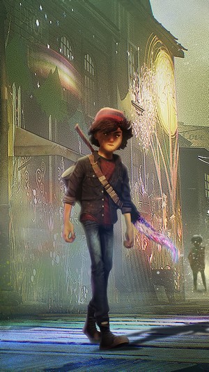 Ash from Concrete Genie 4K