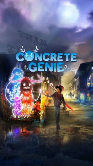 Concrete Genie 4K Poster
