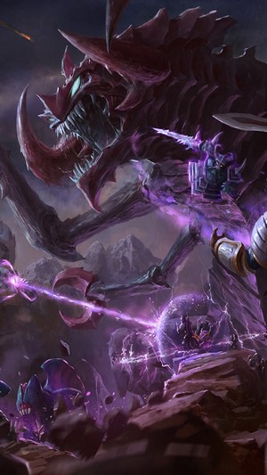 Cho'Gath from League of Legends in 4K