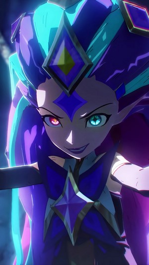Star Guardian Zoe from League of Legends 4K