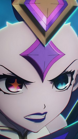 Star Guardian Zoe from League of Legends 4K