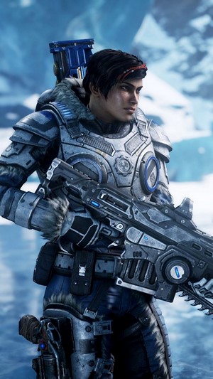 Kait Diaz from Gears 5 4K