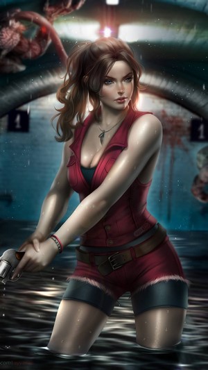 Claire Redfield from Resident Evil 2 4K