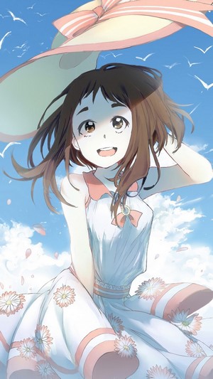 Ochaco Uraraka from My Hero Academia in a summer dress