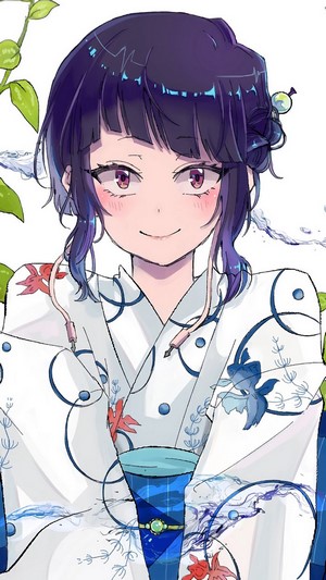 Kyoka Jiro, Kimono, [My Hero Academia], 4k