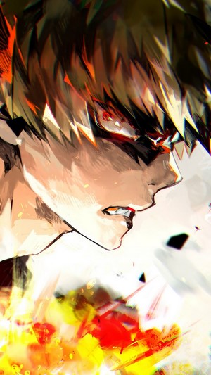 Katsuki Bakugo from My Hero Academia 4K