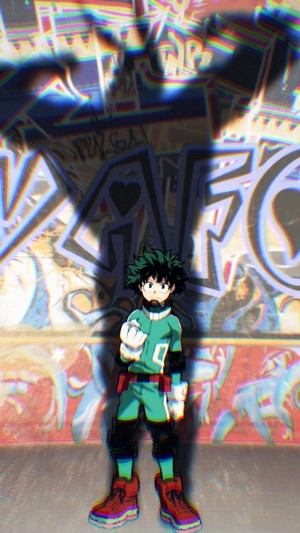 Izuku Midoriya from My Hero Academia 4K