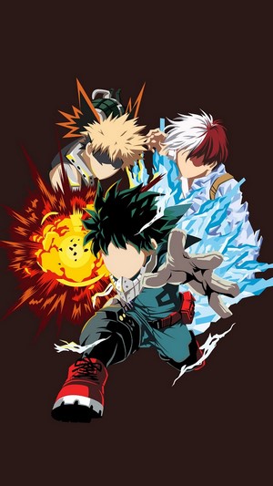 My Hero Academia: Izuku, Katsuki, and Shoto