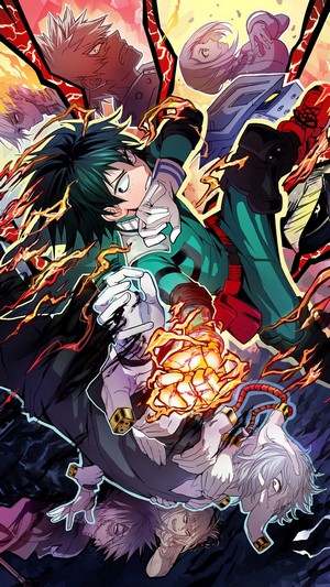 My Hero Academia: Izuku Midoriya vs Tomura Shigaraki 4K