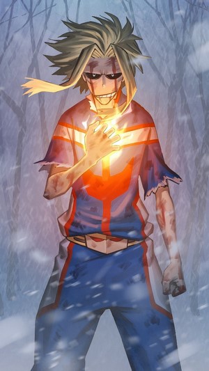 All Might from My Hero Academia 4K
