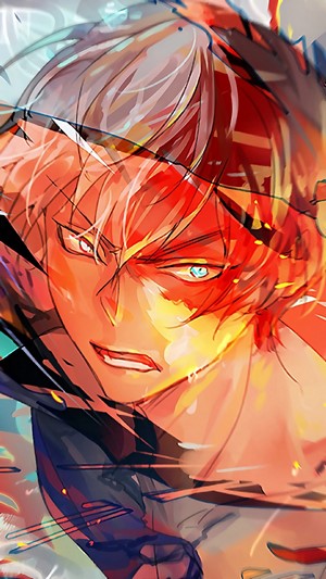 Shoto Todoroki from My Hero Academia 4K