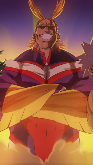 All Might from My Hero Academia 4K