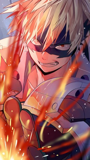 Katsuki Bakugo from My Hero Academia 4K