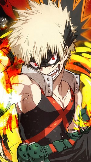 Katsuki Bakugo from My Hero Academia 4K