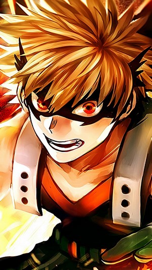 Katsuki Bakugo from My Hero Academia 4K