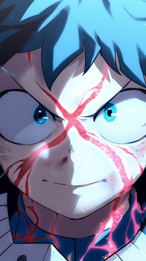 Izuku Midoriya, One For All, Full Cowl, [My Hero Academia], 4k