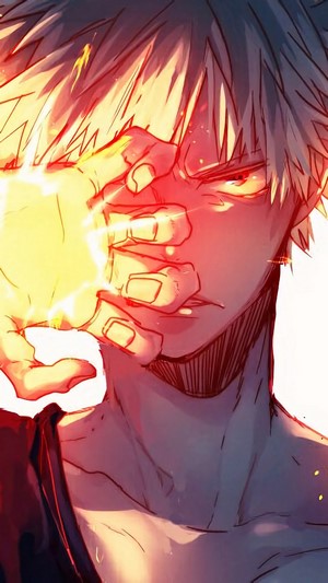 Katsuki Bakugo from My Hero Academia 4K