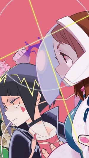 My Hero Academia Girls: Ochaco, Kyoka, Tsuyu, Momo, Mina, Toru 4K