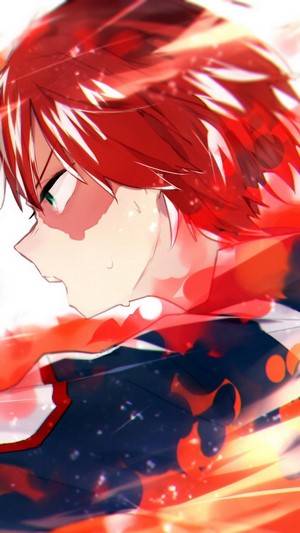 Shoto Todoroki from My Hero Academia 4K