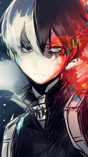 Shoto Todoroki from My Hero Academia 4K