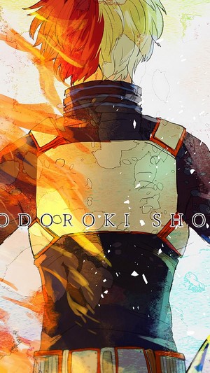 Shoto Todoroki from My Hero Academia 4K