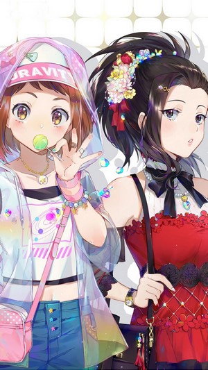 My Hero Academia, Girls, Kyoka, Tsuyu, Ochaco, Momo, 4k