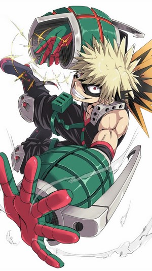 Katsuki Bakugo from My Hero Academia 4K