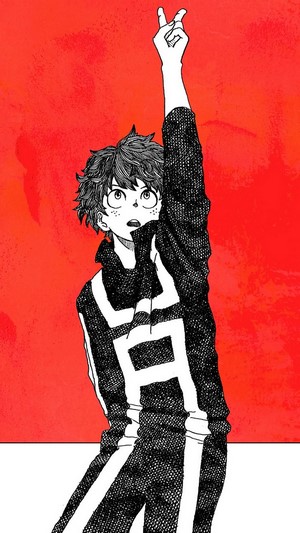Izuku Midoriya from My Hero Academia